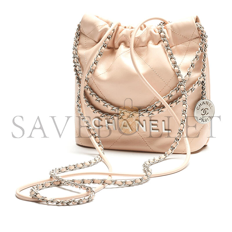 CHANEL 22 MINI HANDBAG AS3980 (20*19*6cm)